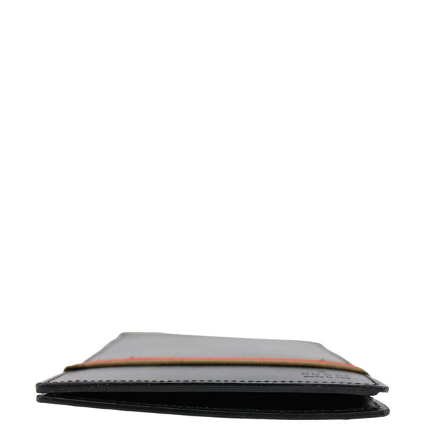 GUCCI Sherry Line Web Leather Day Planner Black