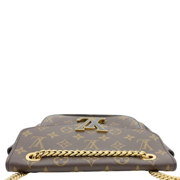 LOUIS VUITTON Passy NM Monogram Canvas Shoulder Bag Brown
