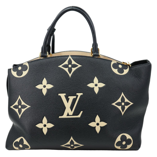 LOUIS VUITTON Grand Palais Monogram Empreinte Leather Shoulder Bag Bicolor