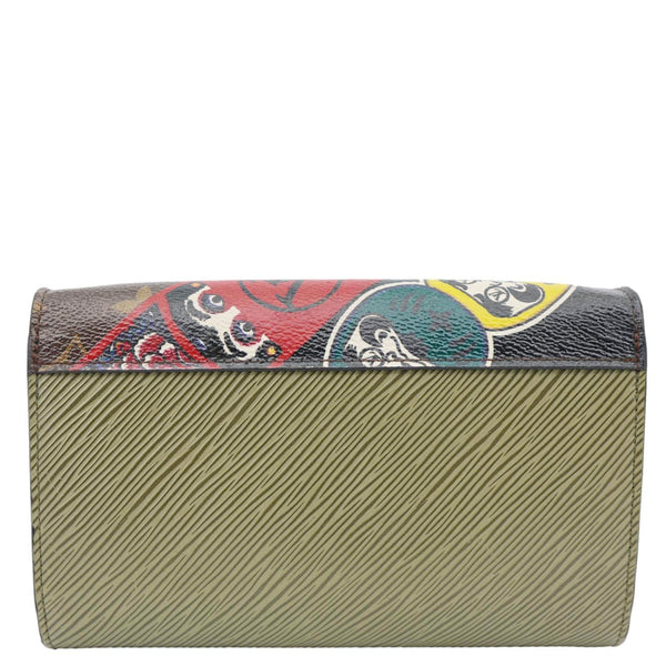 LOUIS VUITTON Kabuki Twist Epi Leather Chain Shoulder Bag Green