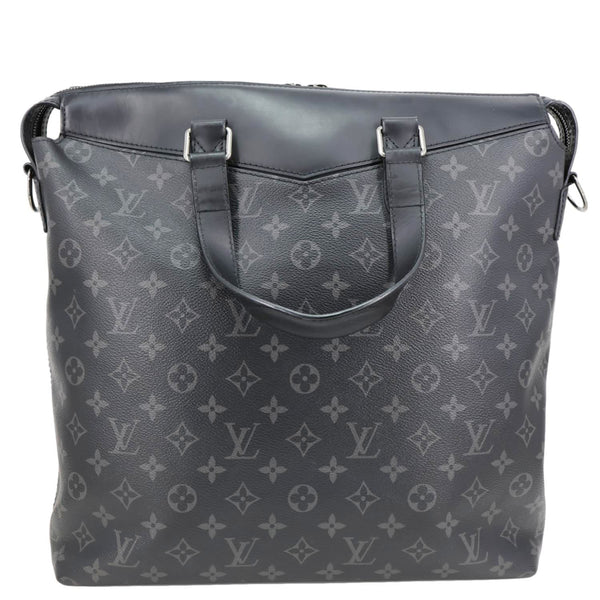 LOUIS VUITTON Explorer Monogram Eclipse Canvas Briefcase Black