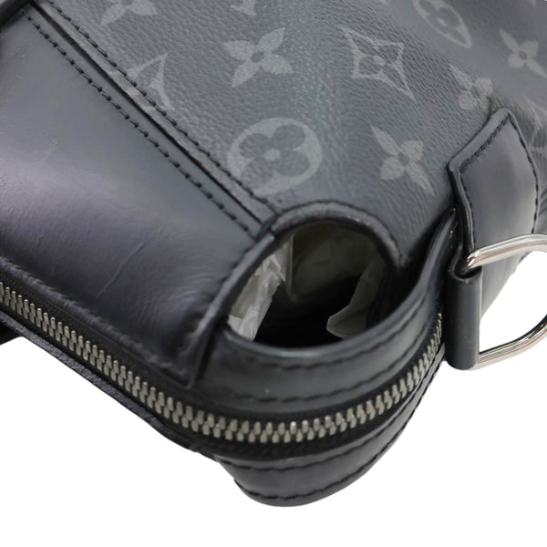LOUIS VUITTON Explorer Monogram Eclipse Canvas Briefcase Black