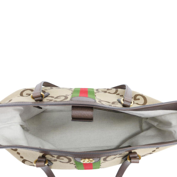 GUCCI Ophidia Medium GG Supreme Canvas Tote Bag Beige 631685