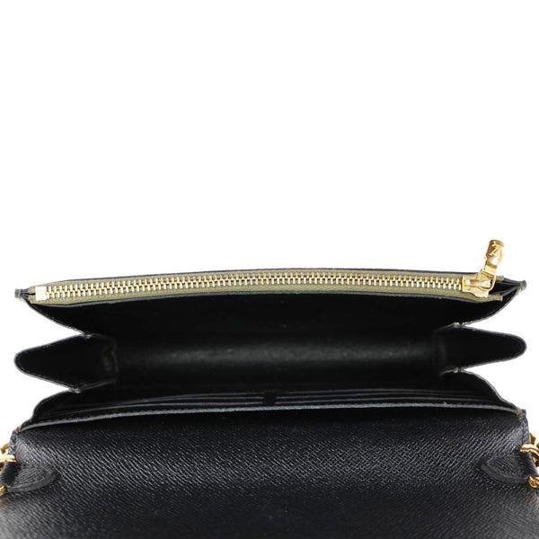 LOUIS VUITTON Kabuki Twist Epi Leather Chain Shoulder Bag Green