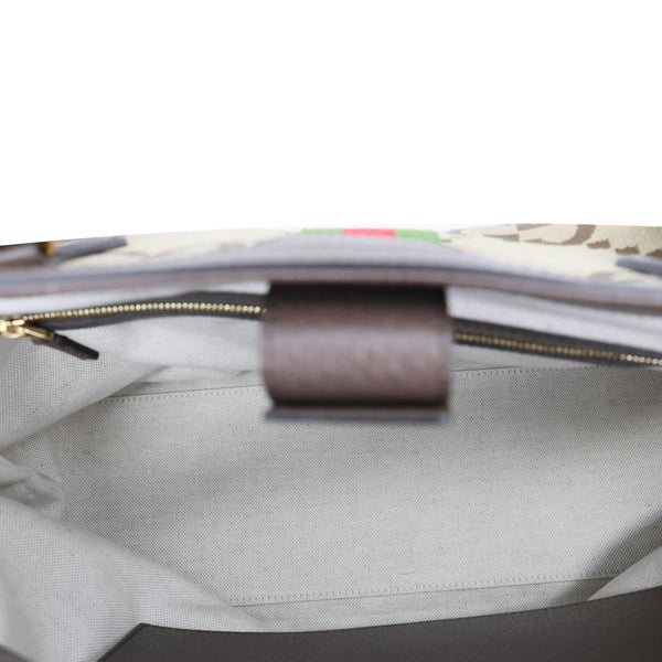 GUCCI Ophidia Medium GG Supreme Canvas Tote Bag Beige 631685