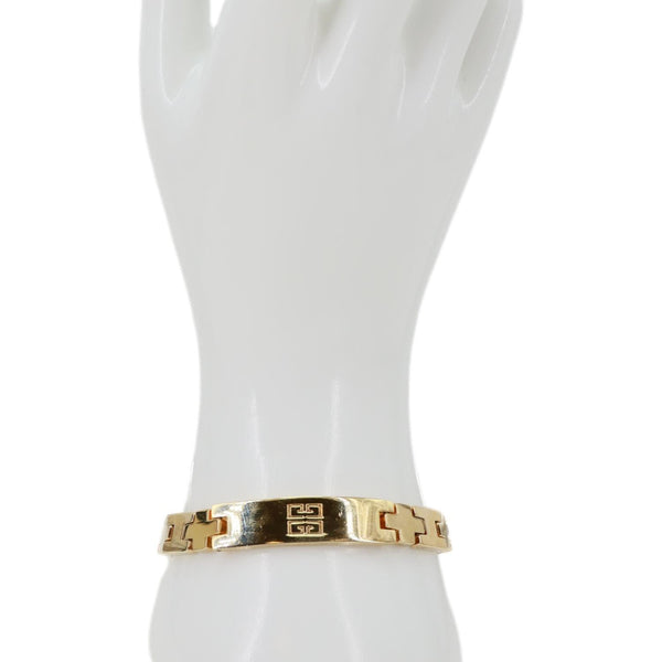 GIVENCHY Logo Metal Bracelet Gold