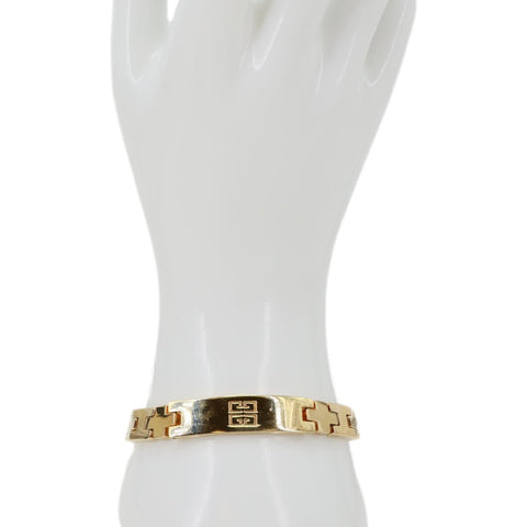 GIVENCHY Logo Metal Bracelet Gold
