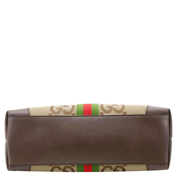 GUCCI Ophidia Medium GG Supreme Canvas Tote Bag Beige 631685