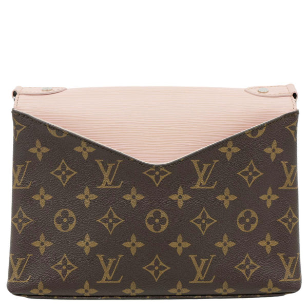 LOUIS VUITTON Saint Michel Monogram Epi Shoulder Bag Pink
