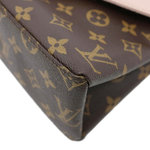 LOUIS VUITTON Saint Michel Monogram Epi Shoulder Bag Pink