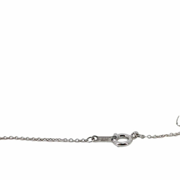 TIFFANY & CO Peretti Metal Necklace Silver