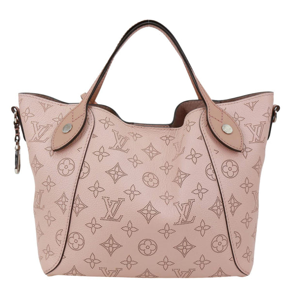 LOUIS VUITTON Hina PM Mahina Leather Crossbody Bag Magnolia