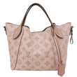 LOUIS VUITTON Hina PM Mahina Leather Crossbody Bag Magnolia