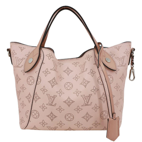 LOUIS VUITTON Hina PM Mahina Leather Crossbody Bag Magnolia