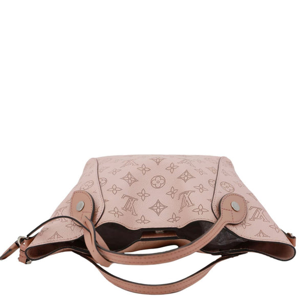 LOUIS VUITTON Hina PM Mahina Leather Crossbody Bag Magnolia