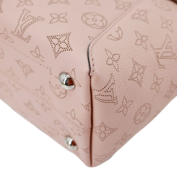 LOUIS VUITTON Hina PM Mahina Leather Crossbody Bag Magnolia
