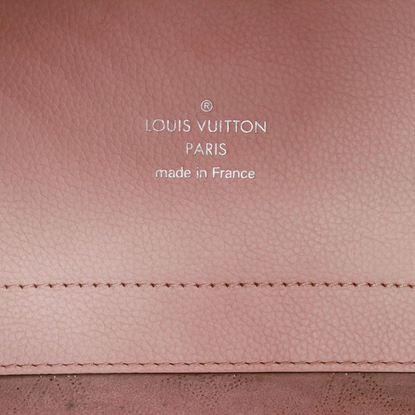 LOUIS VUITTON Hina PM Mahina Leather Crossbody Bag Magnolia