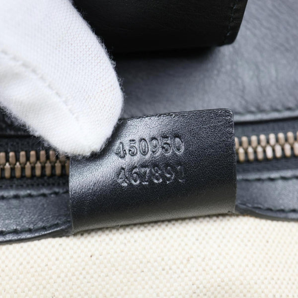 GUCCI Bee Blind For Love Print Soft GG Supreme Canvas Vertical Tote Bag Beige 450950