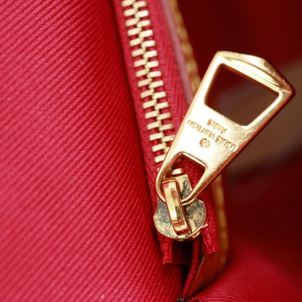 LOUIS VUITTON Diane Monogram Canvas Shoulder Bag Brown