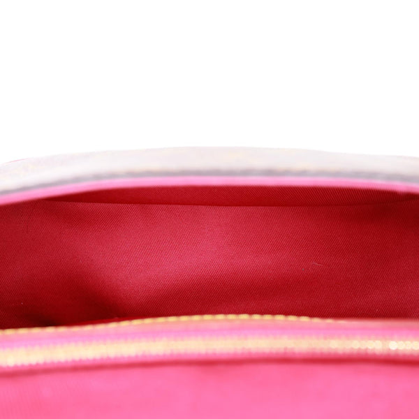 LOUIS VUITTON Diane Monogram Canvas Shoulder Bag Brown
