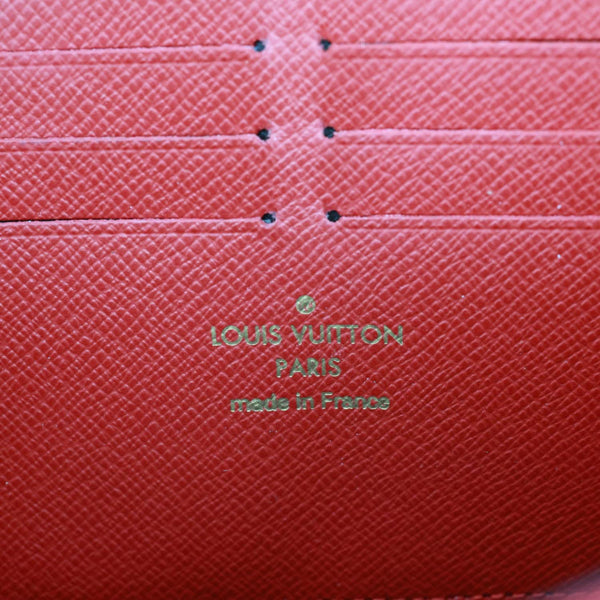 LOUIS VUITTON Retiro Monogram Canvas Zippy Wallet Cerise Red