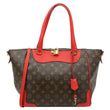 LOUIS VUITTON Estrela NM Monogram Canvas Shoulder Bag Coquelicot