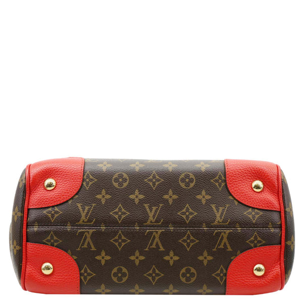 LOUIS VUITTON Estrela NM Monogram Canvas Shoulder Bag Coquelicot