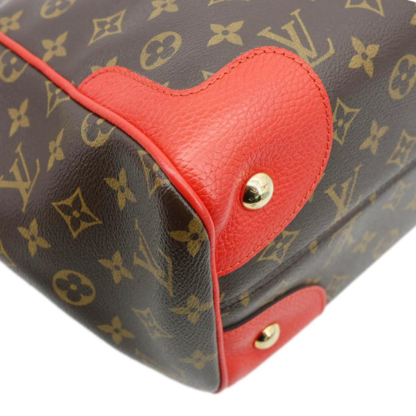 LOUIS VUITTON Estrela NM Monogram Canvas Shoulder Bag Coquelicot
