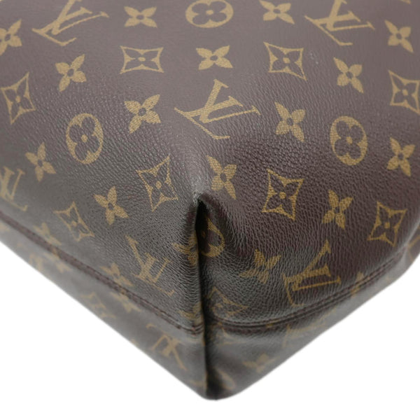 LOUIS VUITTON Graceful MM Monogram Canvas Shoulder Bag Brown