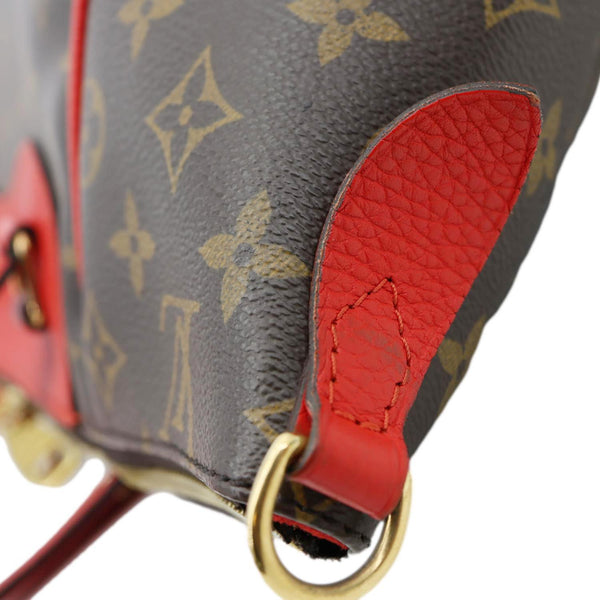 LOUIS VUITTON Estrela NM Monogram Canvas Shoulder Bag Coquelicot