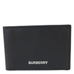 BURBERRY Leather Card Holder Black