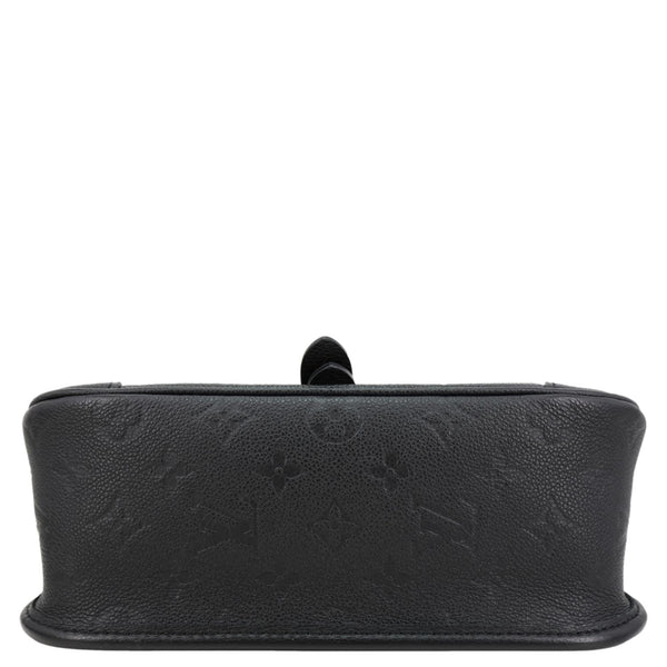 LOUIS VUITTON Diane Empreinte Leather Shoulder Bag Black