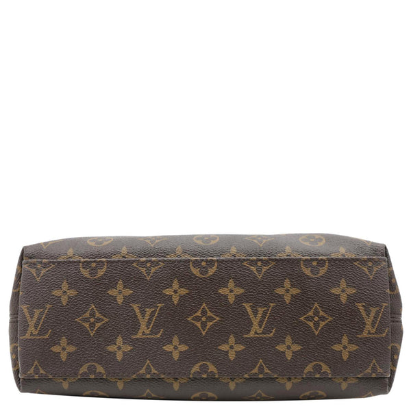 LOUIS VUITTON Tuileries Besace Monogram Canvas Hobo Bag Brown