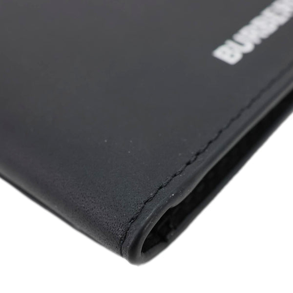 BURBERRY Leather Card Holder Black