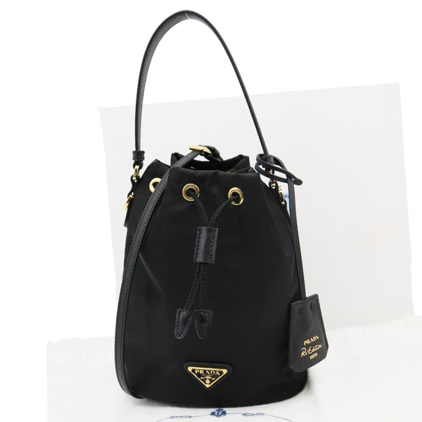 PRADA Re-Edition 1978 Mini Re-Nylon Bucket Bag Black