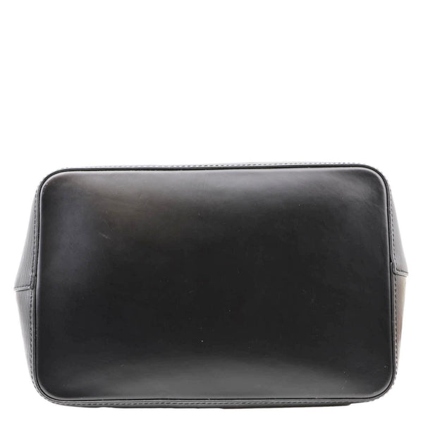 LOUIS VUITTON NeoNoe MM Epi Leather Shoulder Bag Black