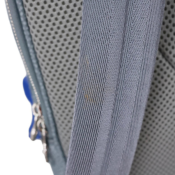 LOUIS VUITTON Climbing Ellipse Monogram Taurillon Leather Backpack Granite Gray
