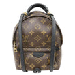 LOUIS VUITTON Palm Spring Mini  Monogram Canvas Backpack Brown