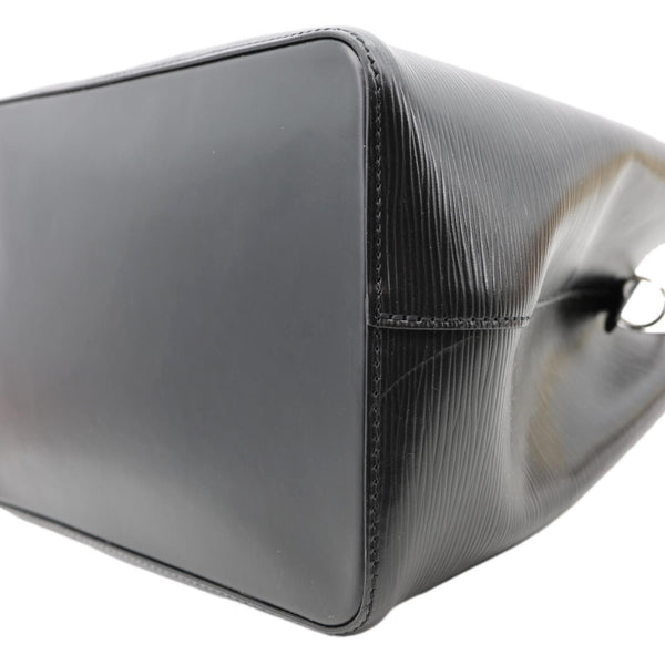 LOUIS VUITTON NeoNoe MM Epi Leather Shoulder Bag Black