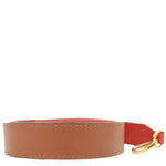 LOUIS VUITTON Leather Strap Brown