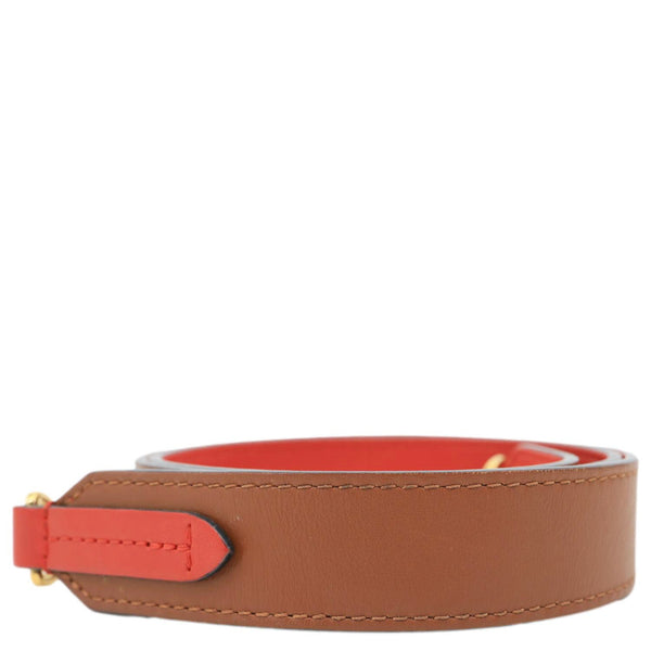 LOUIS VUITTON Leather Strap Brown