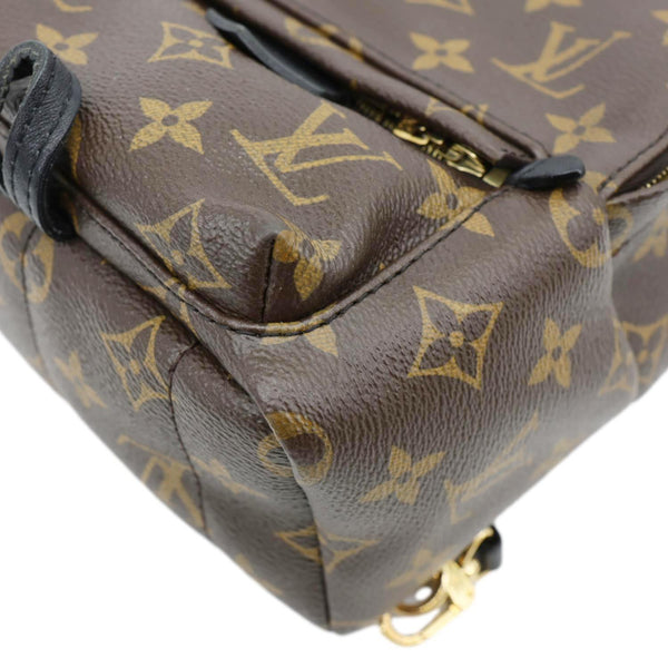 LOUIS VUITTON Palm Spring Mini  Monogram Canvas Backpack Brown