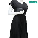 LOUIS VUITTON Monogram Empreinte Leather Card Holder Black