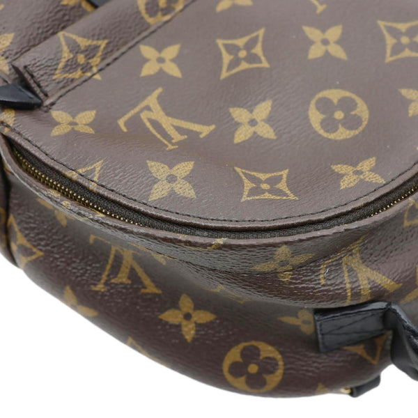 LOUIS VUITTON Palm Spring Mini  Monogram Canvas Backpack Brown