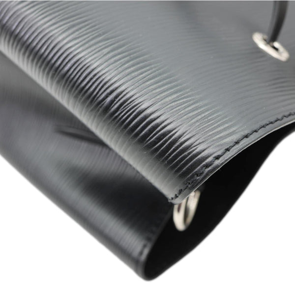 LOUIS VUITTON NeoNoe MM Epi Leather Shoulder Bag Black