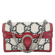 GUCCI Dionysus Small GG Tweed Shoulder Bag Cerise 400249