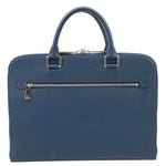 LOUIS VUITTON Porte Documents Slim Taiga Leather Briefcase Bag Ocean