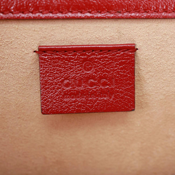 GUCCI Dionysus Small GG Tweed Shoulder Bag Cerise 400249