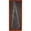 HERMES Chaine D'Ancre Punk Metal Necklace Silver