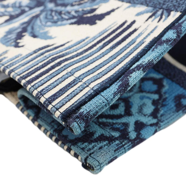 CHRISTIAN DIOR Book Large Dioriviera Toile De Jouy Tote Bag Blue